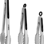 Stainless Steel Kitchen Tongs 3-Pack (7, 9, 12 Inch)