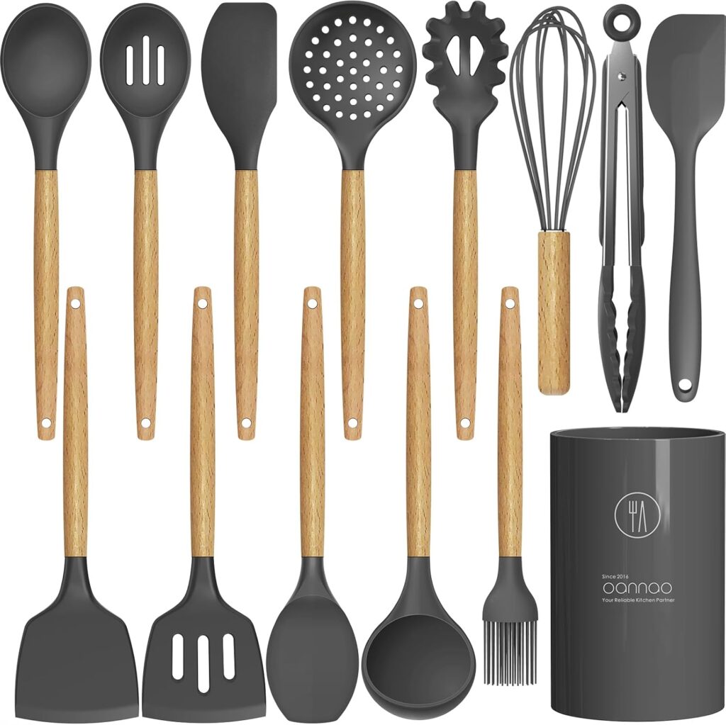 446F Heat Resistant Silicone Kitchen Utensil Set
