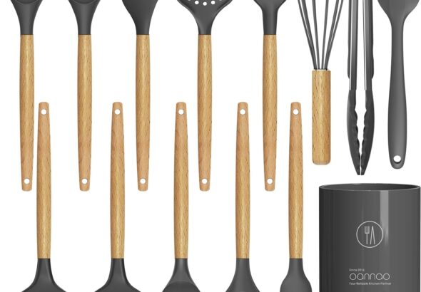 446F Heat Resistant Silicone Kitchen Utensil Set