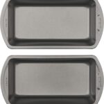GoodCook Nonstick Loaf Pan 8 x 4-Inch Heavy-Duty Steel Bakeware with Easy-Clean Non-Stick Coating, Oven & Dishwasher Safe Pan for Meatloaf Breads Lasagnas Casseroles & More, Set of 2, Gray
GoodCook Nonstick Loaf Pan, 8x4-Inch, Heavy-Duty Steel, Easy